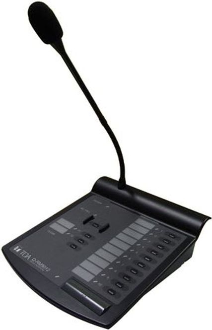 Hovedbilde Sonemikrofon 12 soner,0dBV,2xRJ45(Uten,AD-246 eller tilsv)