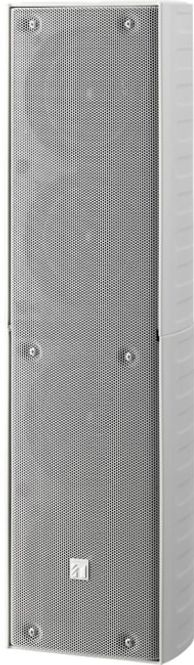Hovedbilde Søyle høyttaler, 10cm cone x4, IP65, hvit, 40W