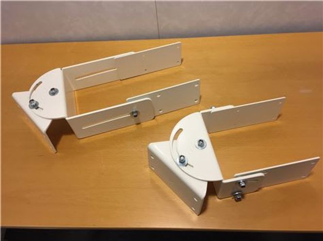 Hovedbilde Veggbrakett f/SR-S4,vridb50gr,tilt4,5gr,feste oppe+nede,