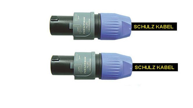 Hovedbilde Schulz Høyttalerkabel Speakon 2x4mm2 15m