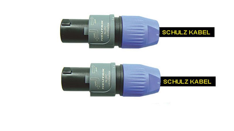 Schulz Høyttalerkabel Speakon 2x4mm2 15m